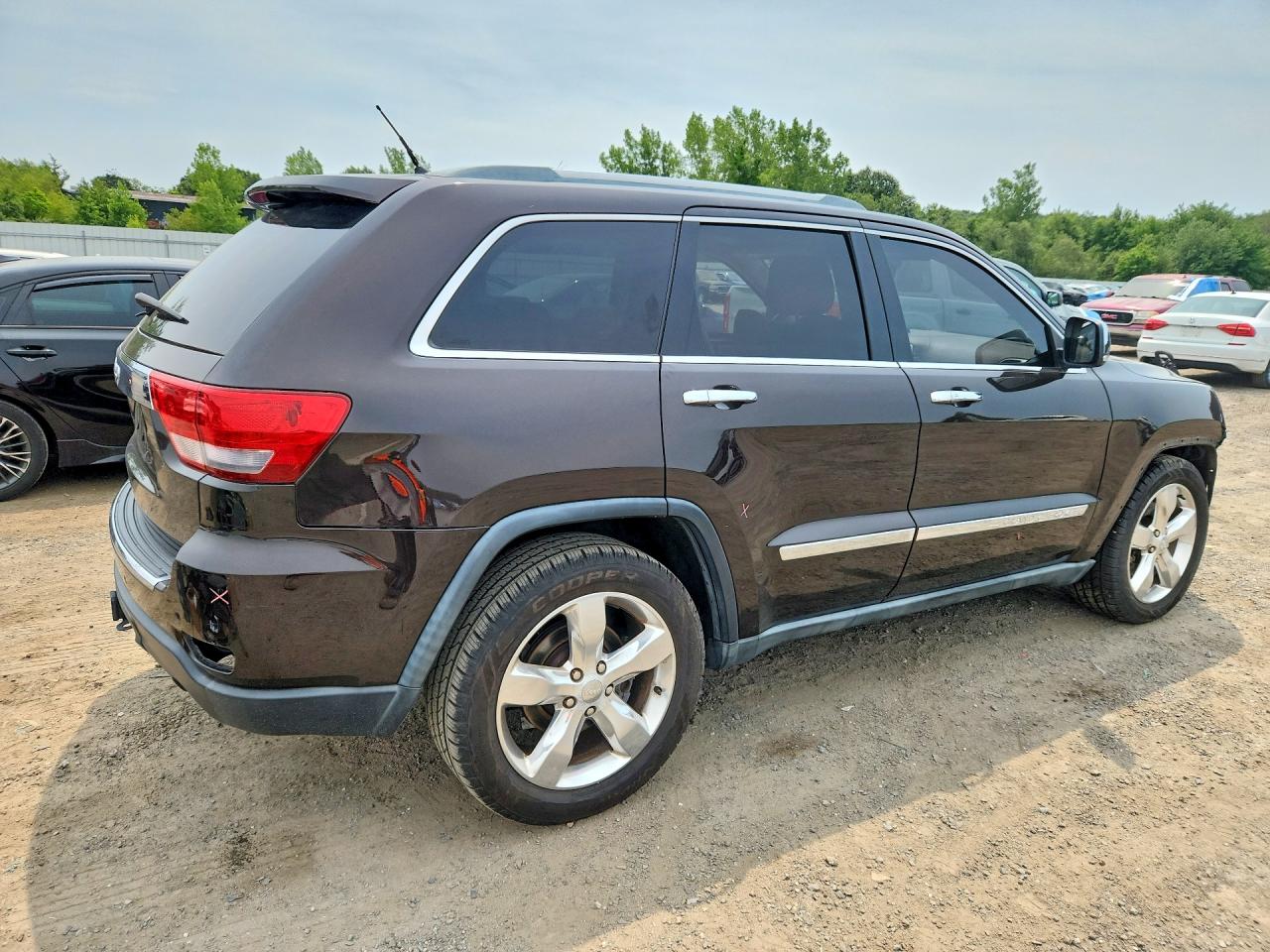 2011 Jeep Grand Cherokee Overland Черный vin: 1J4RR6GT0BC620732