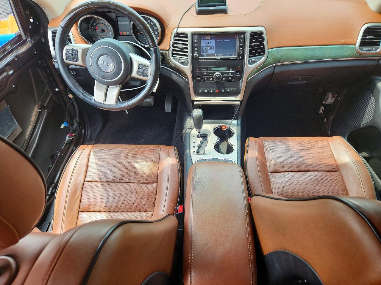 2011 Jeep Grand Cherokee Overland Черный vin: 1J4RR6GT0BC620732