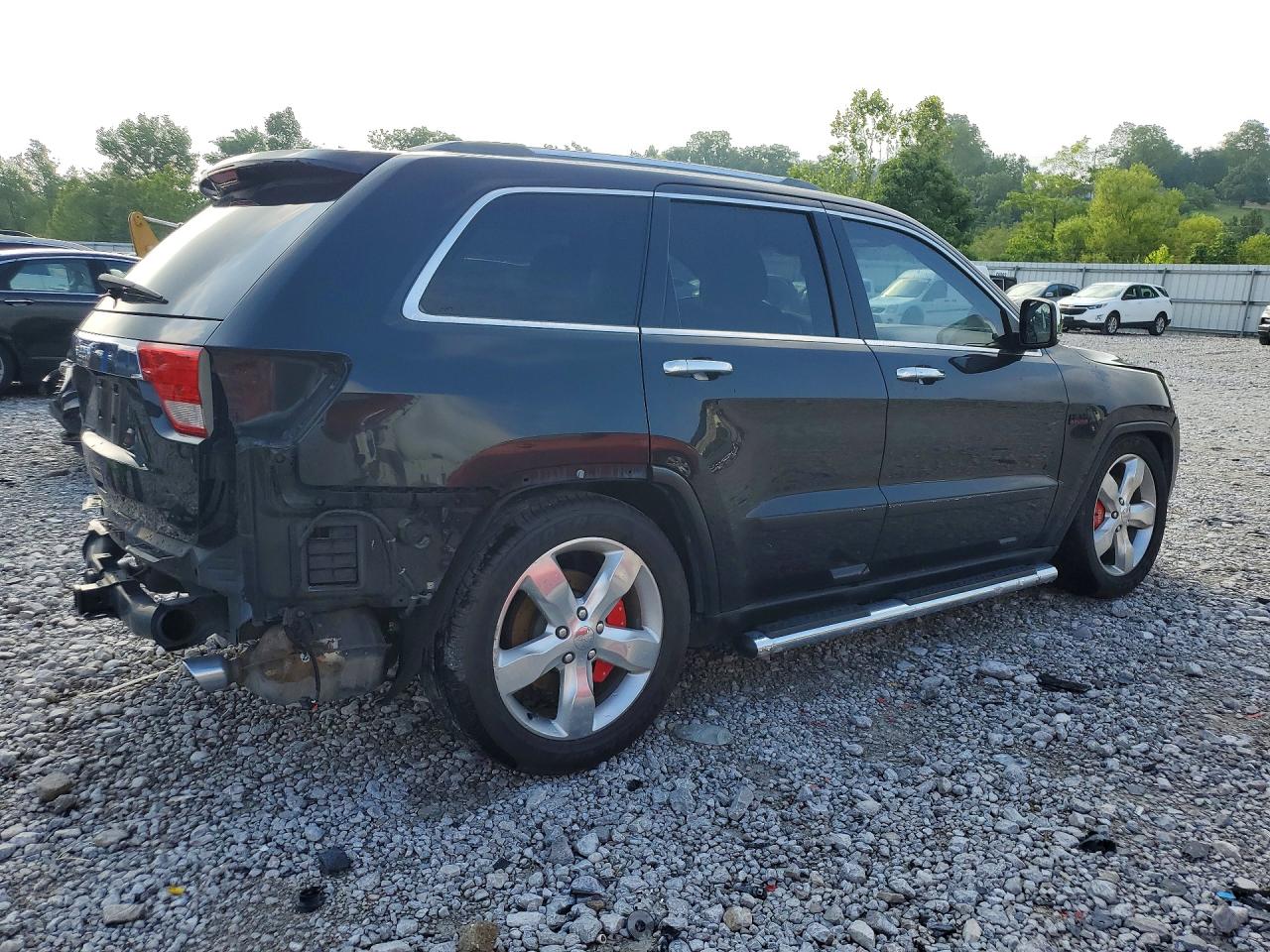 2011 Jeep Grand Cherokee Overland Черный vin: 1J4RR6GT0BC626272