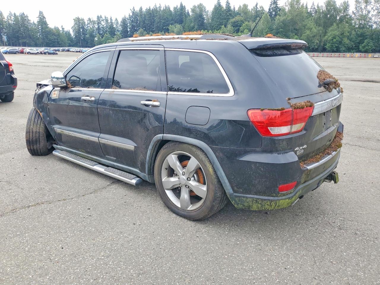 2011 Jeep Grand Cherokee Overland Black vin: 1J4RR6GT0BC640513