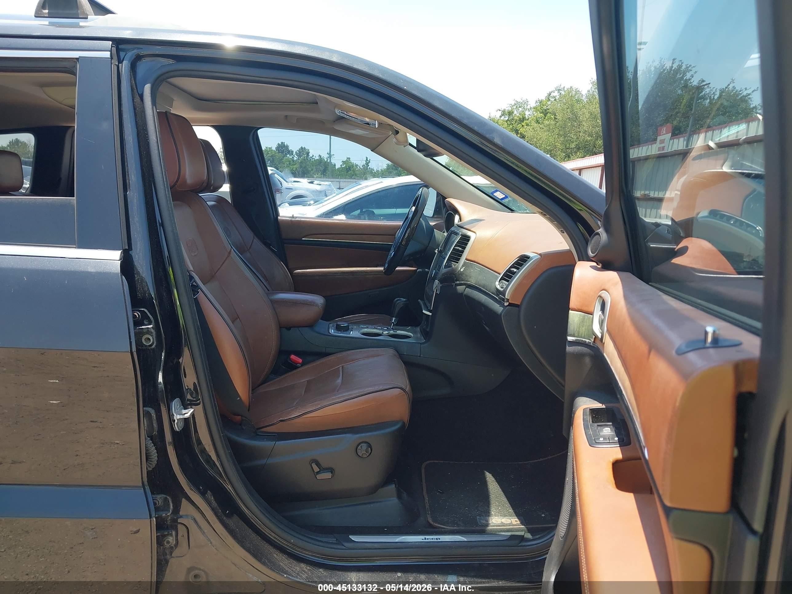 2011 Jeep Grand Cherokee Overland Черный vin: 1J4RR6GT0BC647140