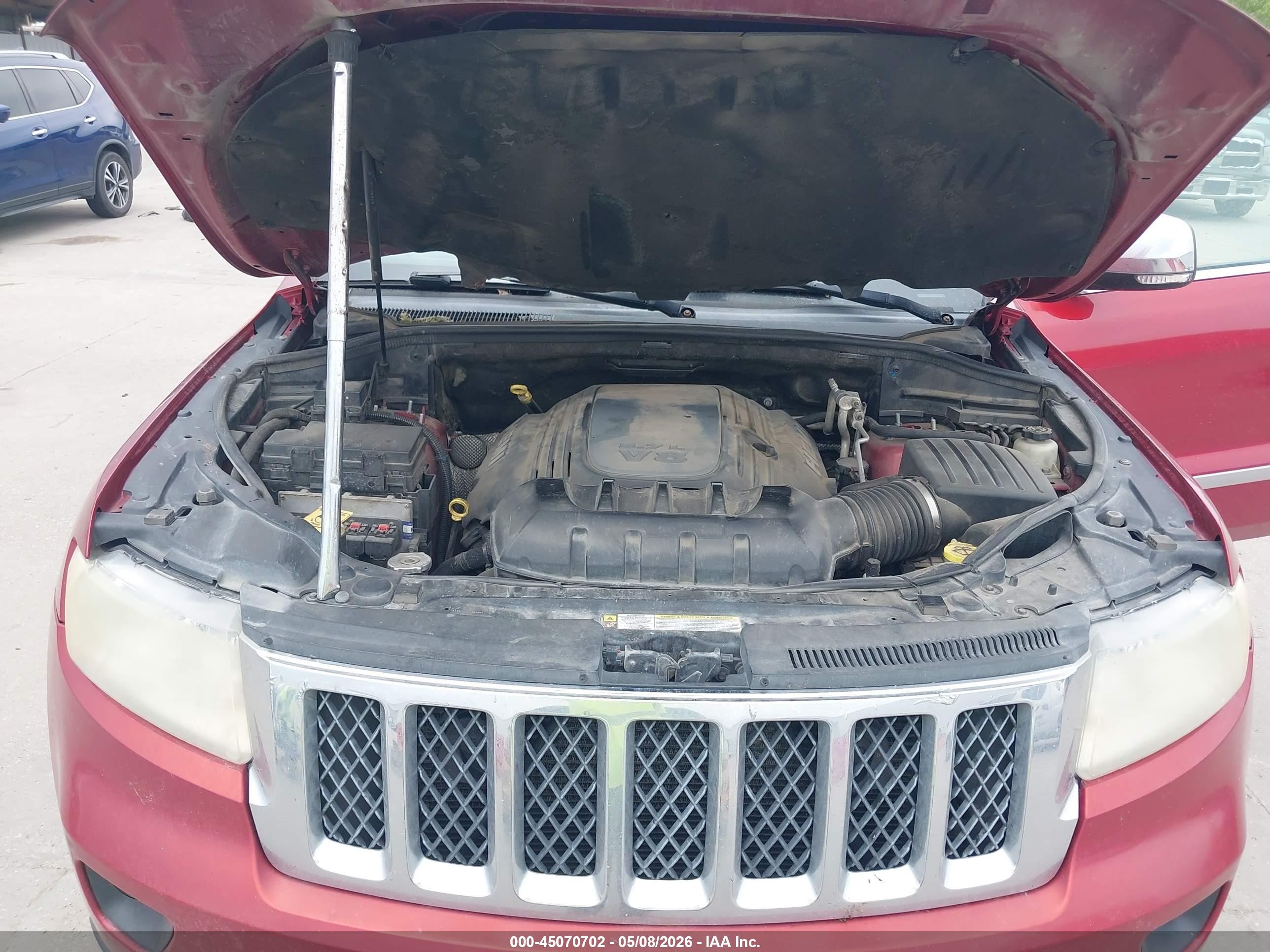 2011 Jeep Grand Cherokee Overland Burgundy vin: 1J4RR6GT2BC606024