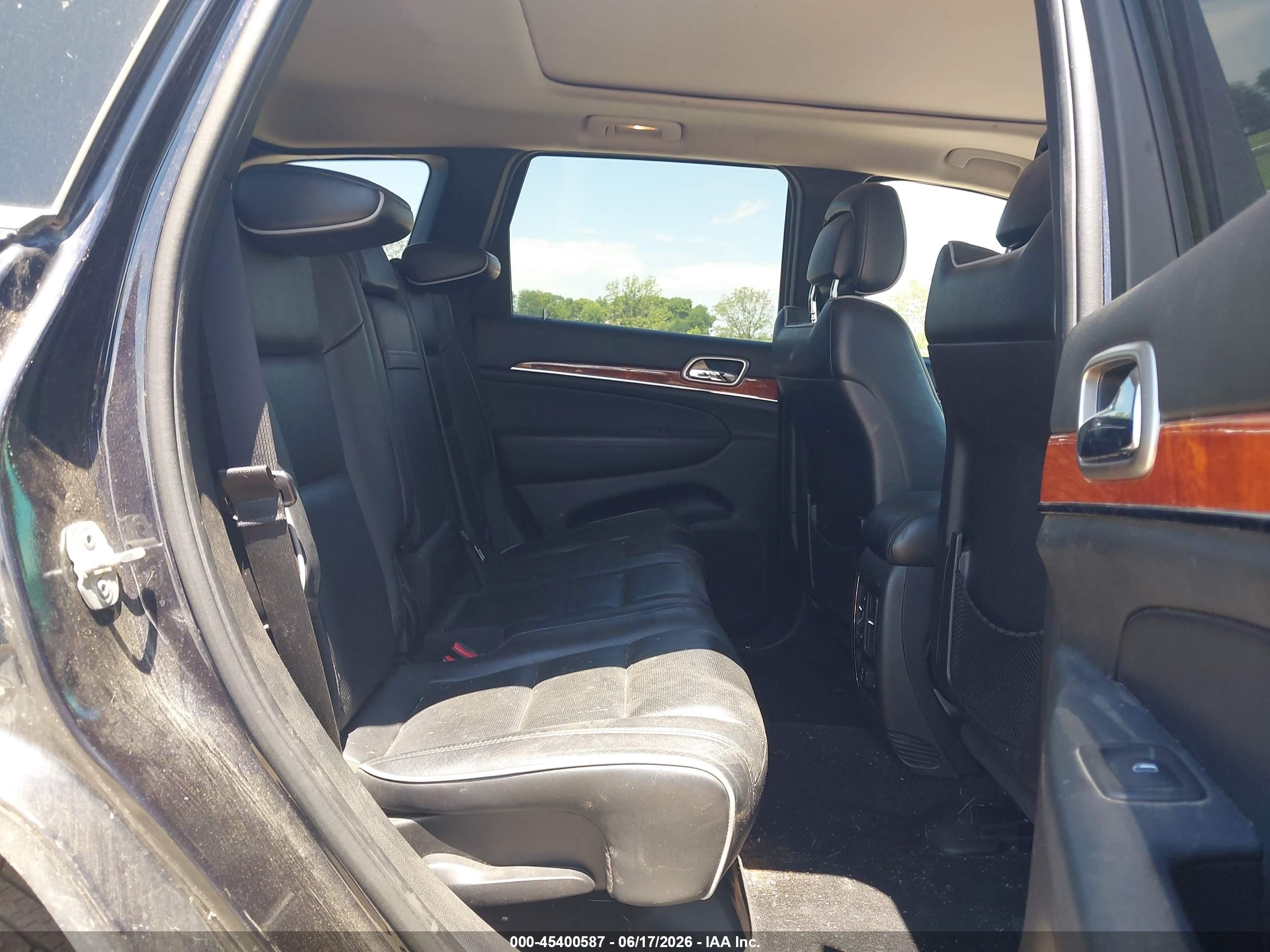 2011 Jeep Grand Cherokee Overland Blue vin: 1J4RR6GT2BC606489