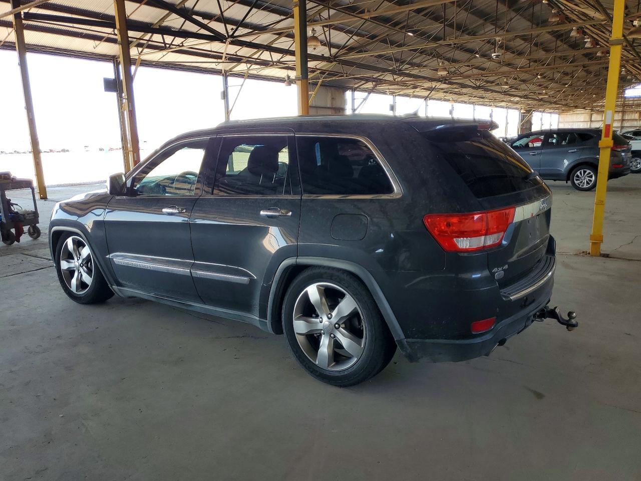 2011 Jeep Grand Cherokee Overland Black vin: 1J4RR6GT3BC606341