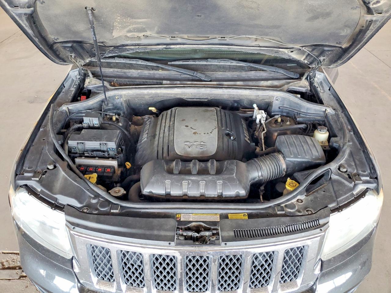 2011 Jeep Grand Cherokee Overland Black vin: 1J4RR6GT3BC606341