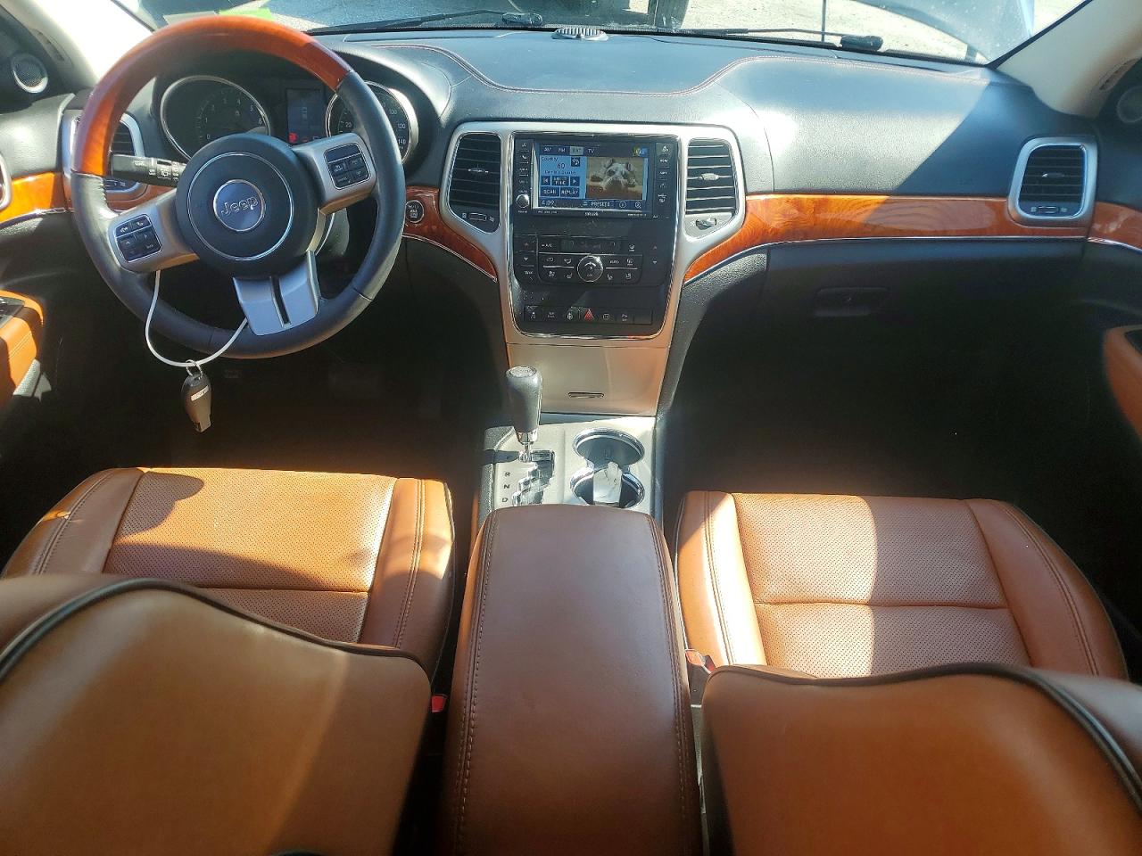 2011 Jeep Grand Cherokee Overland Black vin: 1J4RR6GT3BC696171