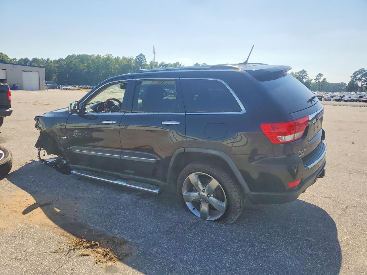 2011 Jeep Grand Cherokee Overland Black vin: 1J4RR6GT3BC696171