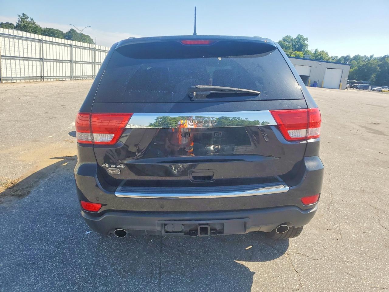 2011 Jeep Grand Cherokee Overland Black vin: 1J4RR6GT3BC696171