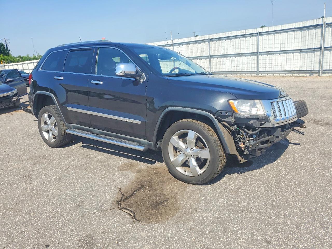 2011 Jeep Grand Cherokee Overland Black vin: 1J4RR6GT3BC696171