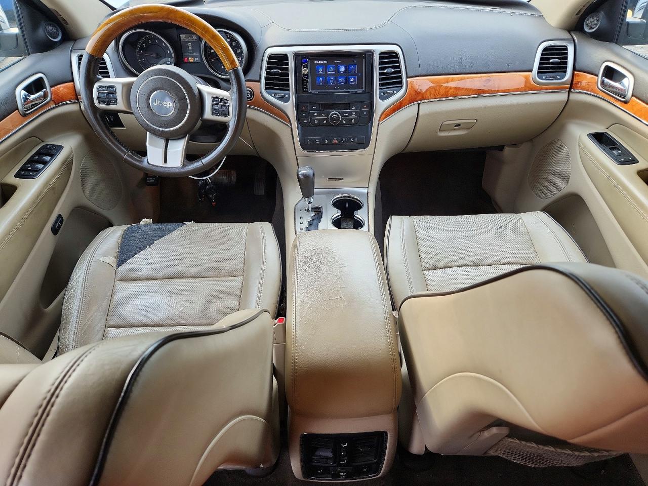 2011 Jeep Grand Cherokee Overland Silver vin: 1J4RR6GT4BC607675