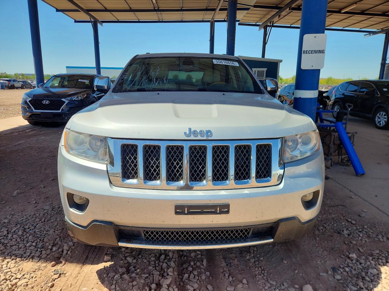 2011 Jeep Grand Cherokee Overland Silver vin: 1J4RR6GT4BC647805