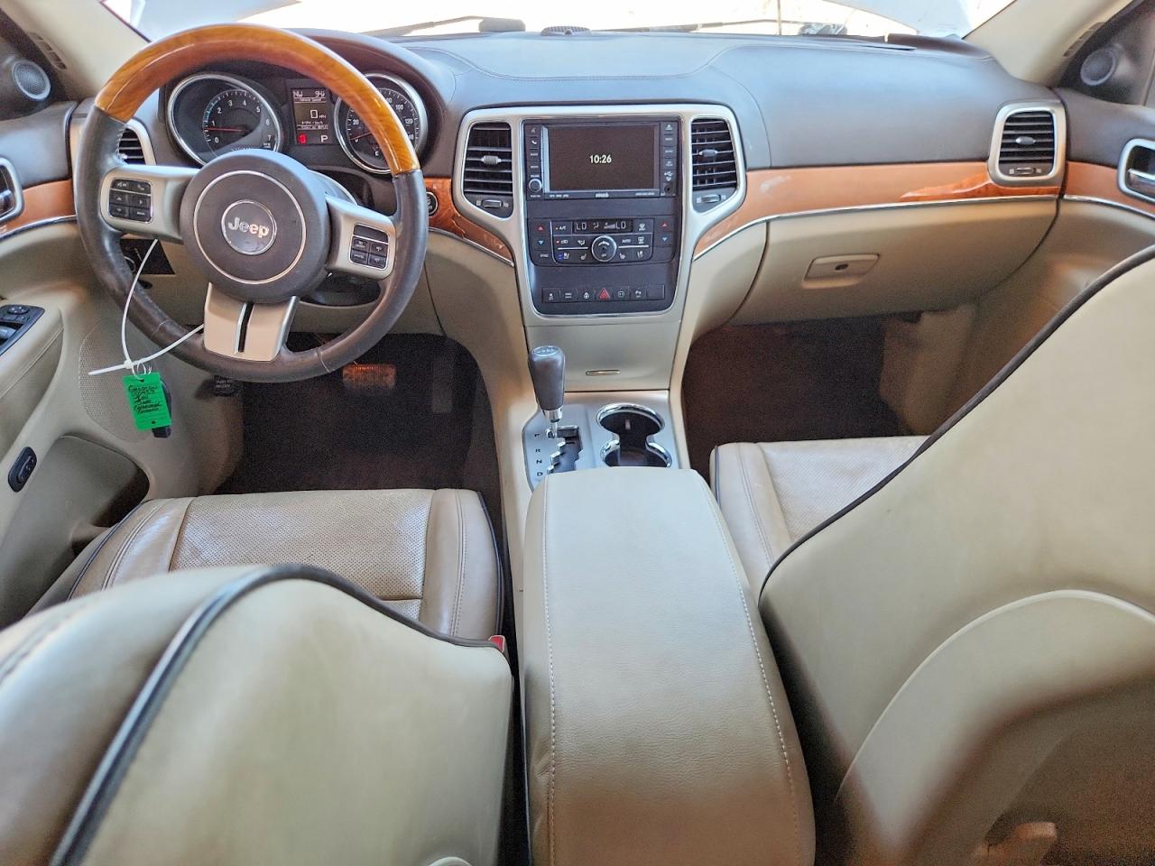 2011 Jeep Grand Cherokee Overland Silver vin: 1J4RR6GT4BC647805