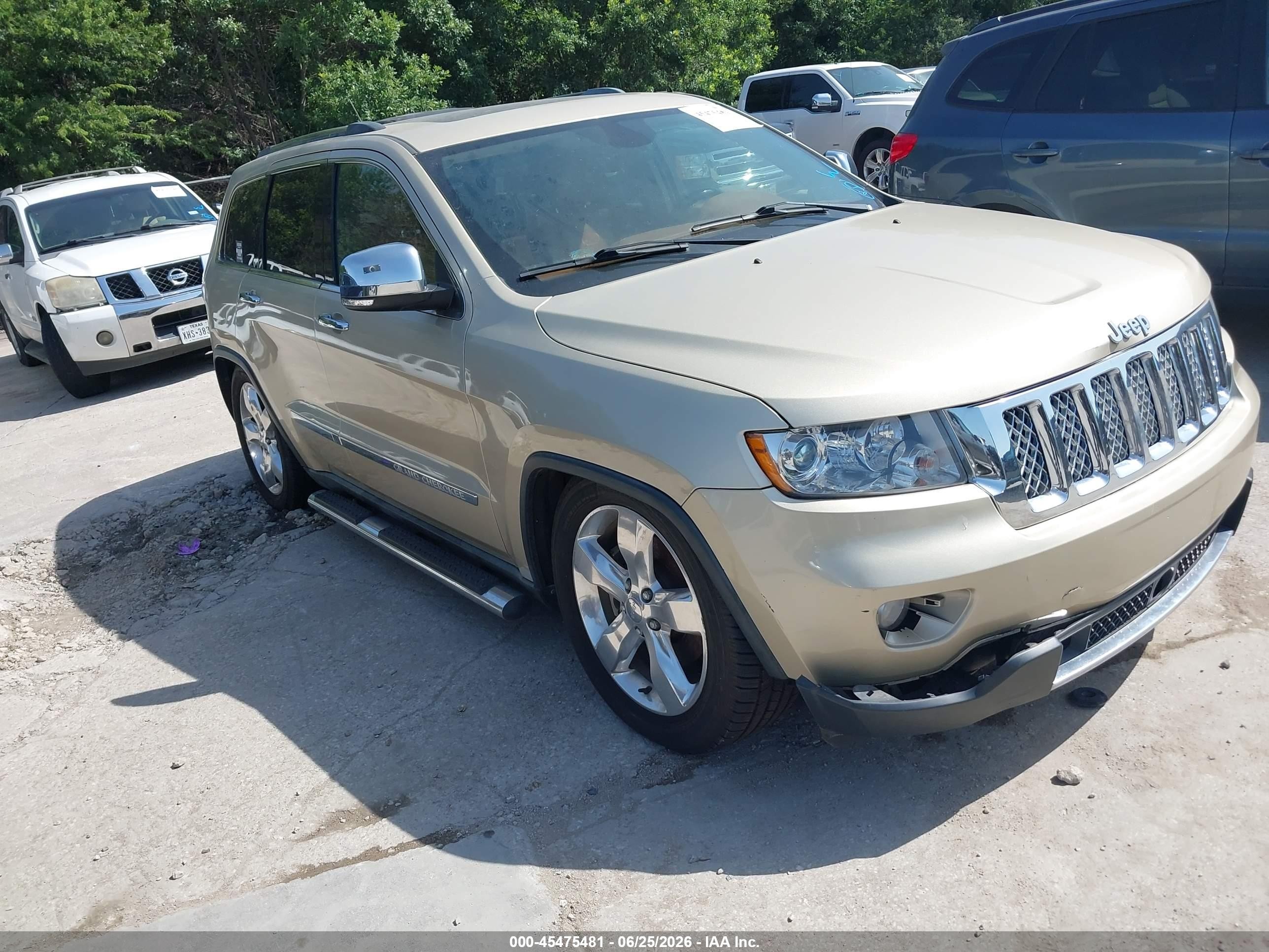 2011 Jeep Grand Cherokee Overland Gold vin: 1J4RR6GT4BC685289
