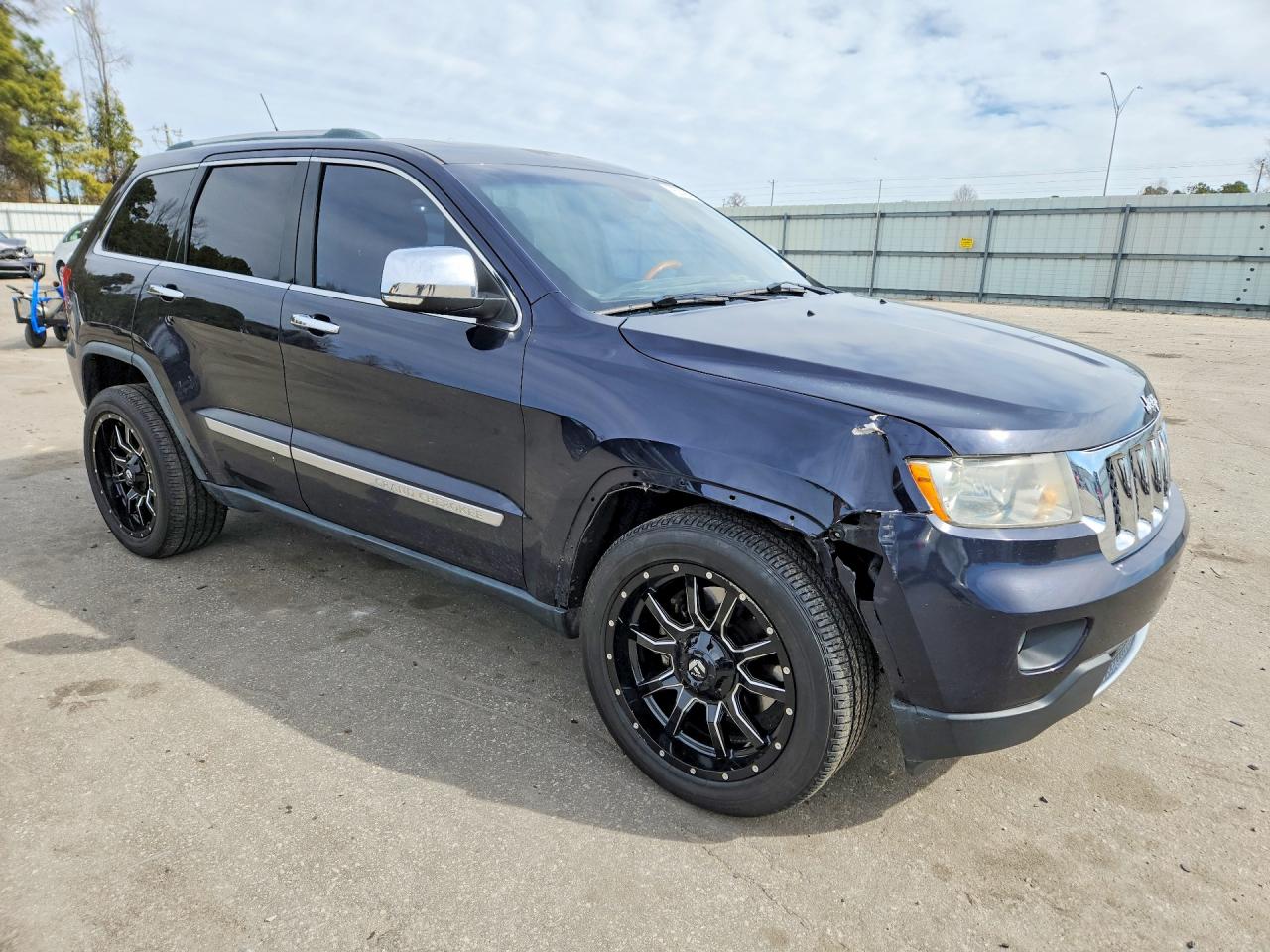 2011 Jeep Grand Cherokee Overland Синий vin: 1J4RR6GT5BC502529