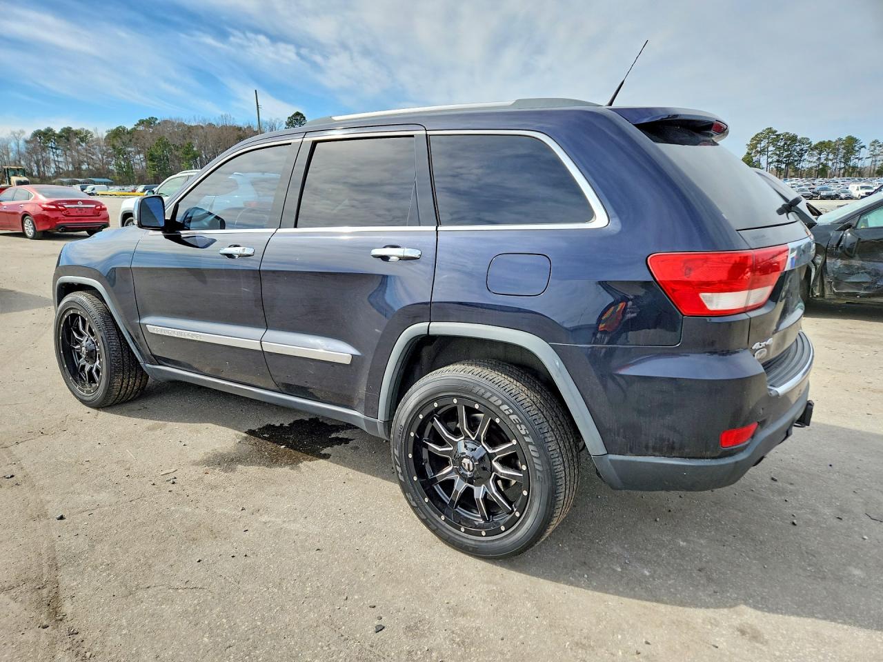 2011 Jeep Grand Cherokee Overland Синий vin: 1J4RR6GT5BC502529