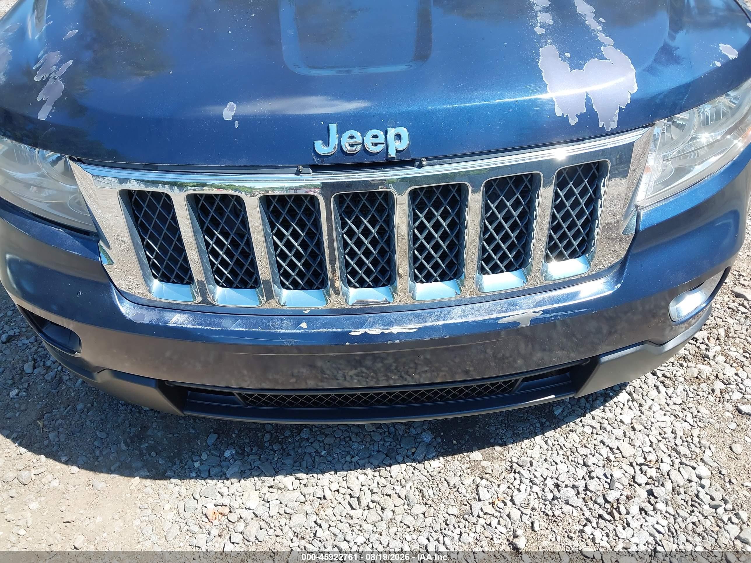 2011 Jeep Grand Cherokee Overland Blue vin: 1J4RR6GT5BC551763
