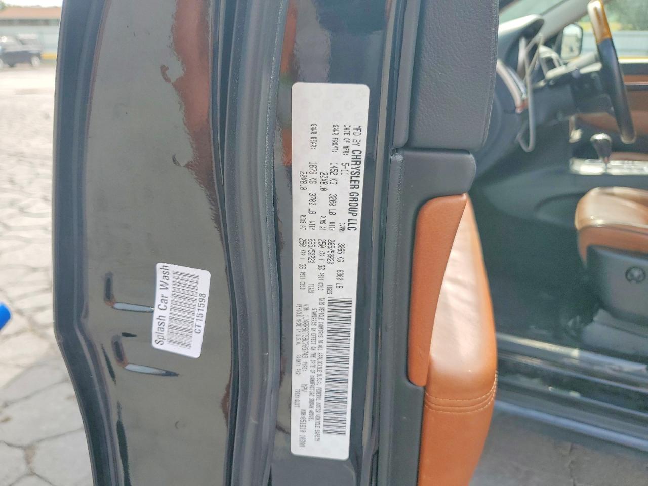 2011 Jeep Grand Cherokee Overland Черный vin: 1J4RR6GT5BC703749