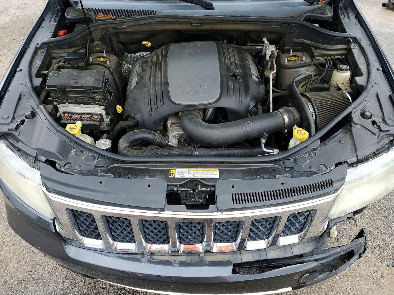 2011 Jeep Grand Cherokee Overland Gray vin: 1J4RR6GT6BC606009