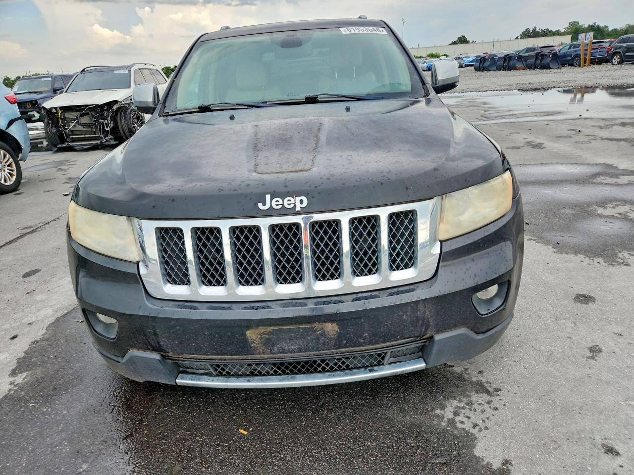 2011 Jeep Grand Cherokee Overland Black vin: 1J4RR6GT7BC606830