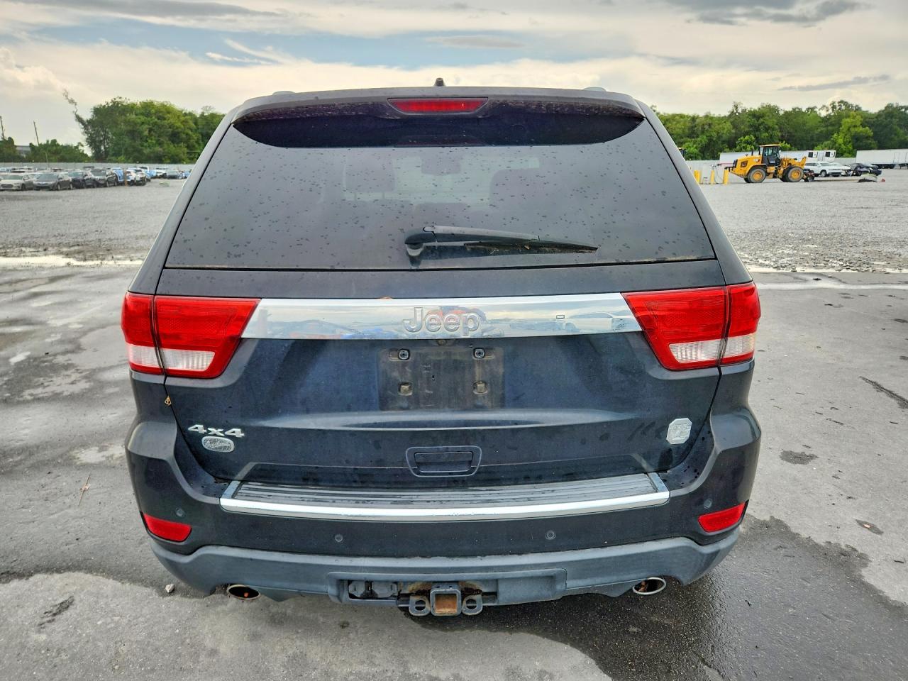 2011 Jeep Grand Cherokee Overland Black vin: 1J4RR6GT7BC606830