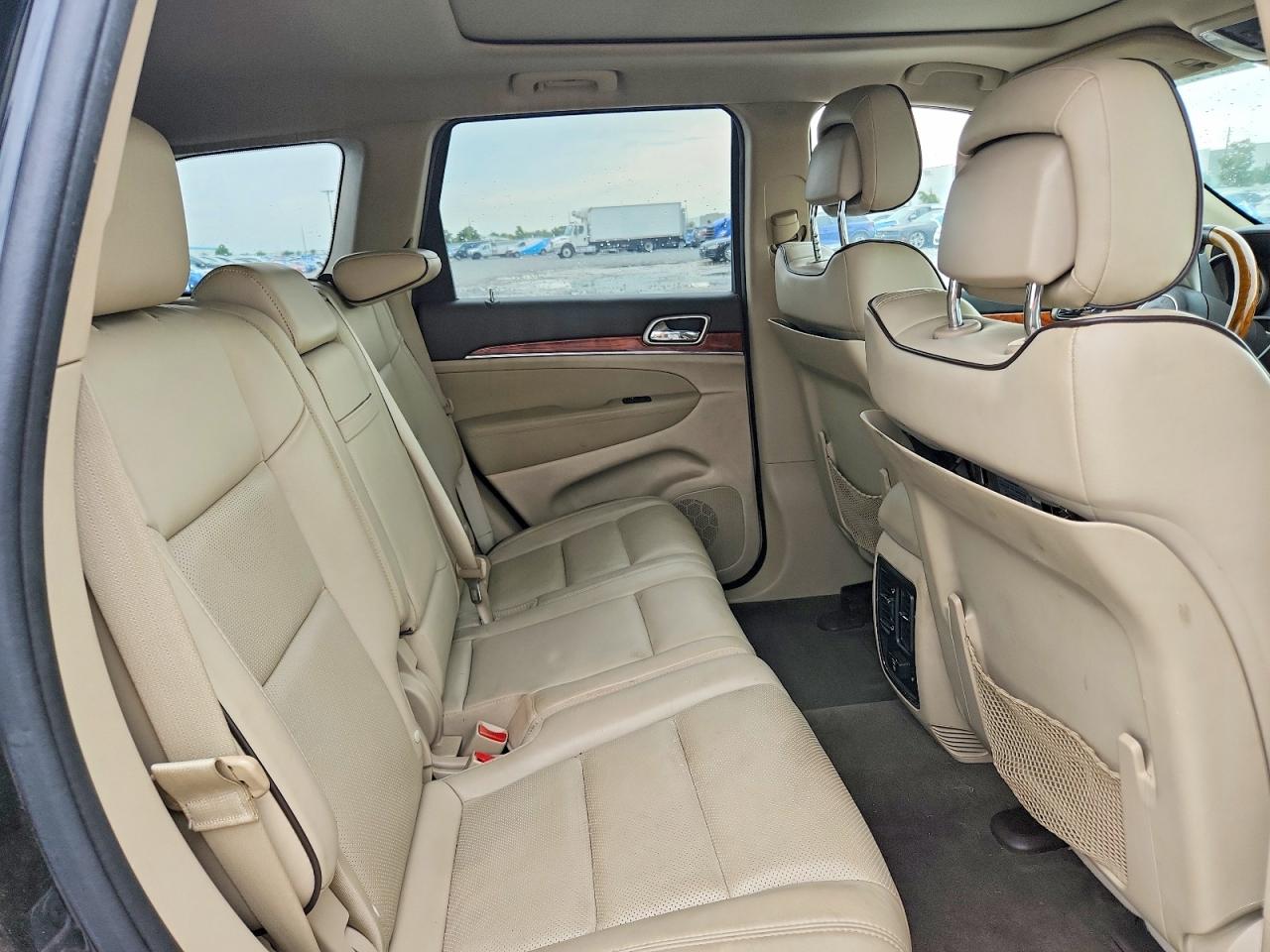 2011 Jeep Grand Cherokee Overland Black vin: 1J4RR6GT7BC606830