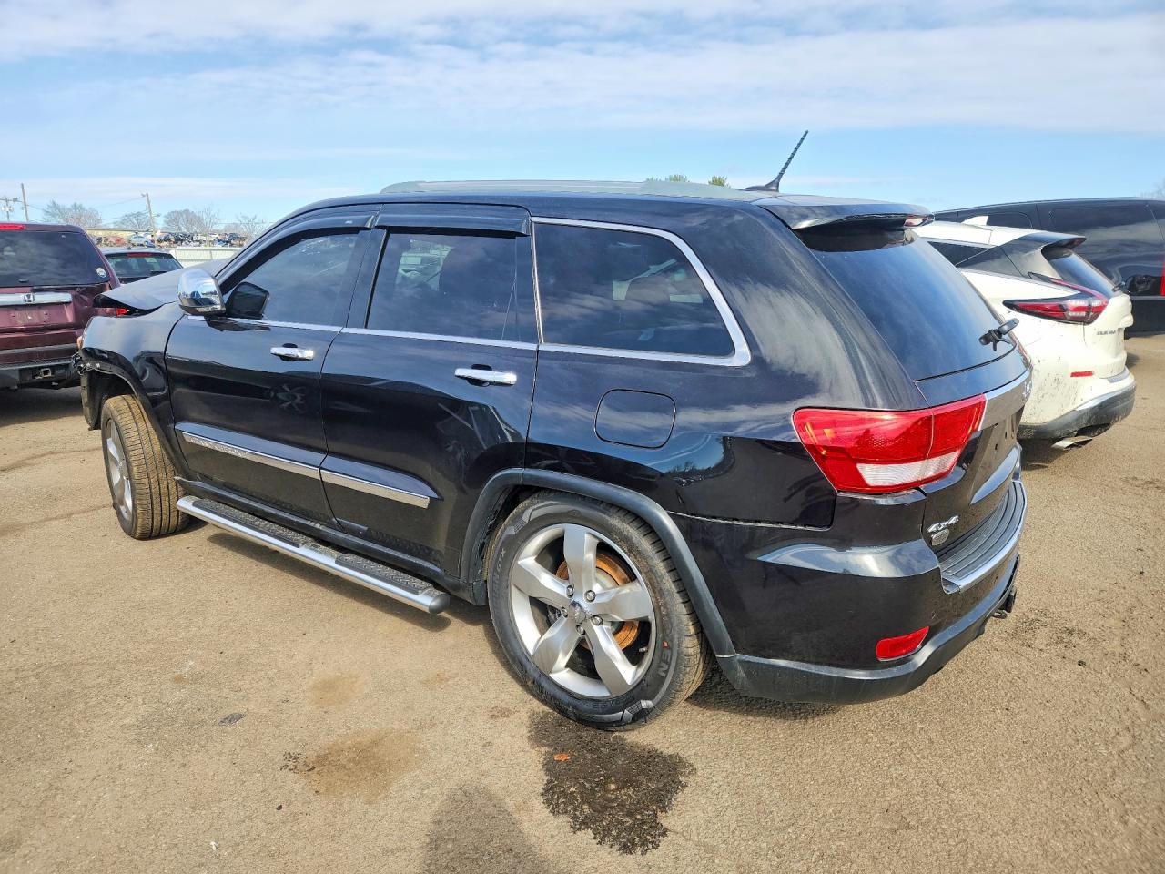 2011 Jeep Grand Cherokee Overland Black vin: 1J4RR6GT7BC613146