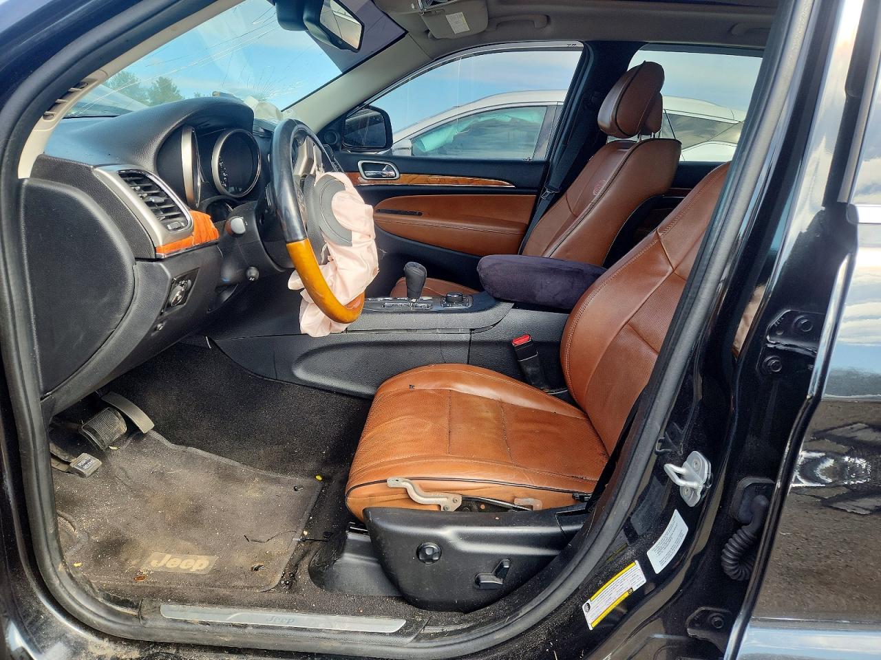 2011 Jeep Grand Cherokee Overland Black vin: 1J4RR6GT7BC613146