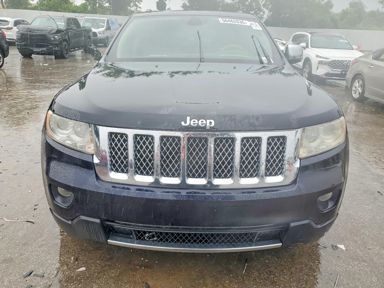 2011 Jeep Grand Cherokee Overland Синий vin: 1J4RR6GT7BC700917