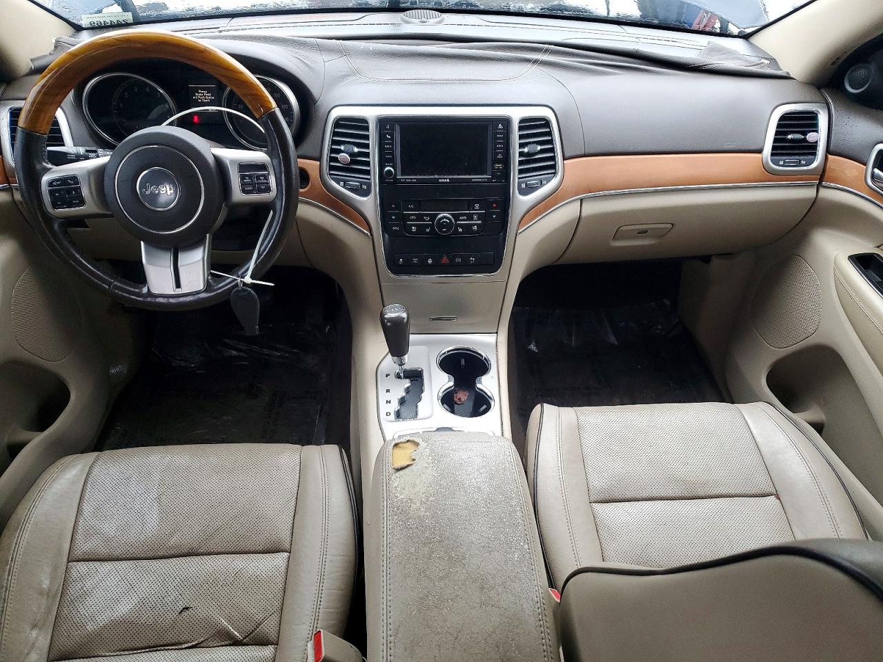 2011 Jeep Grand Cherokee Overland Синий vin: 1J4RR6GT7BC700917