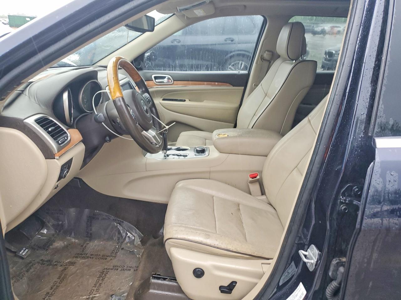 2011 Jeep Grand Cherokee Overland Синий vin: 1J4RR6GT7BC700917
