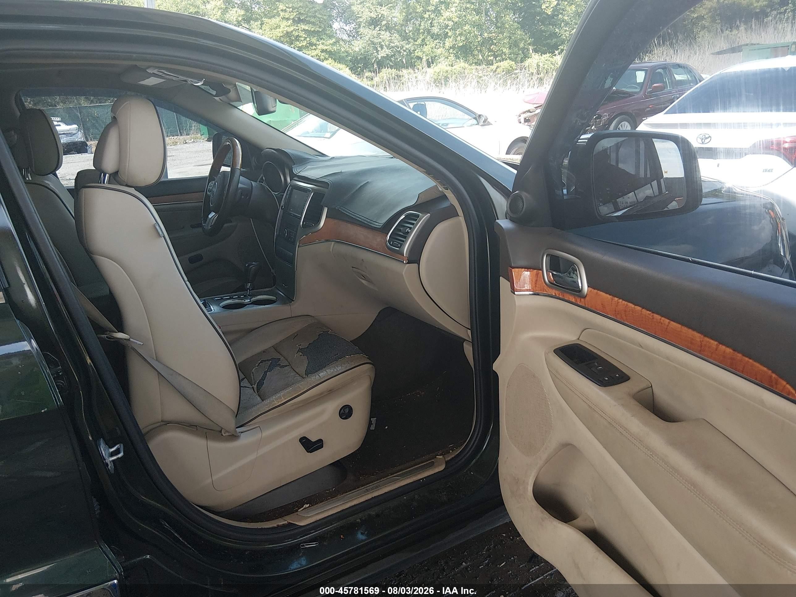 2011 Jeep Grand Cherokee Overland Зеленый vin: 1J4RR6GT8BC606013