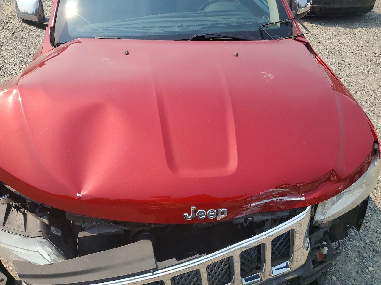 2011 Jeep Grand Cherokee Overland Red vin: 1J4RR6GT8BC628965