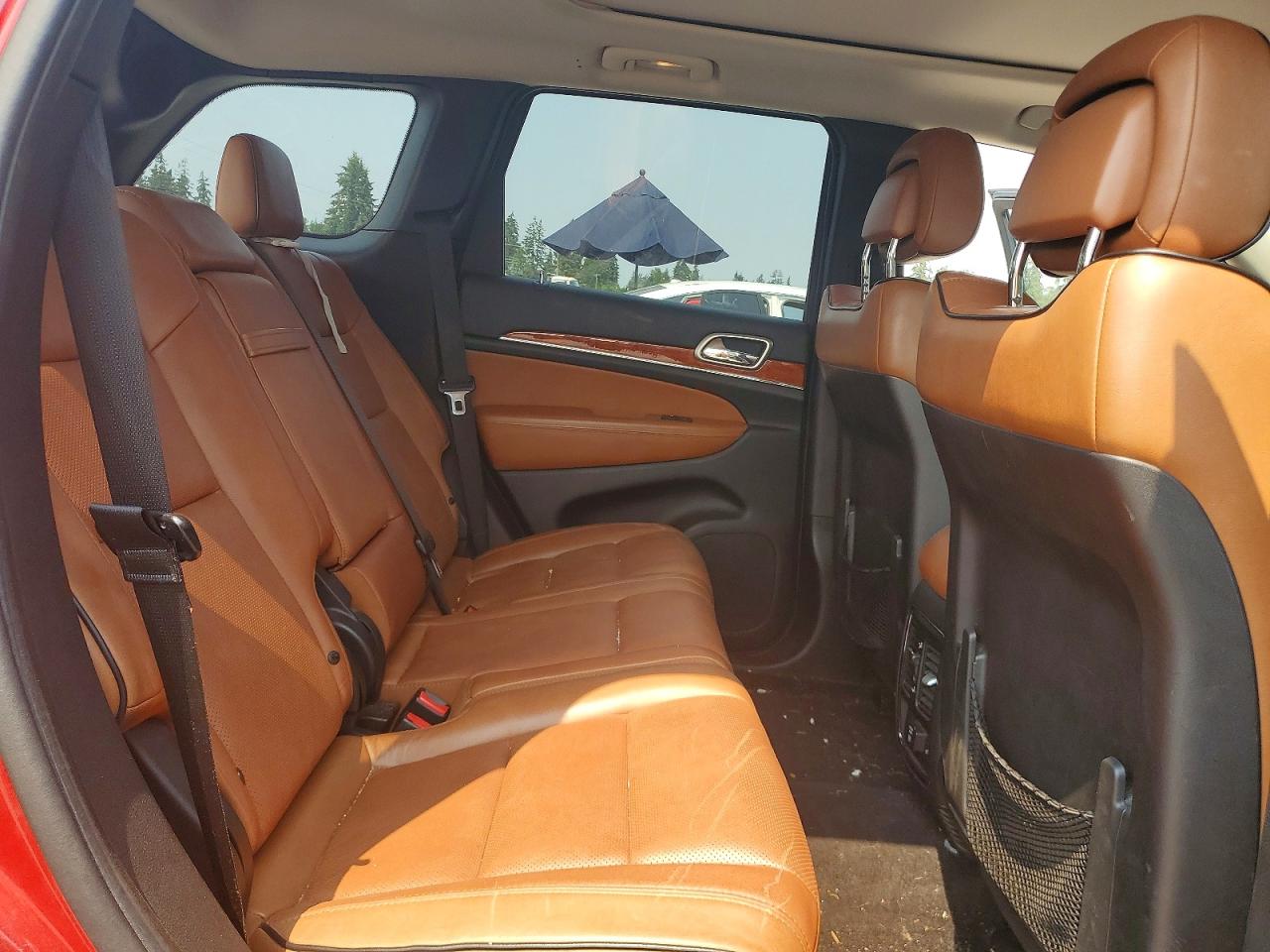 2011 Jeep Grand Cherokee Overland Red vin: 1J4RR6GT8BC628965