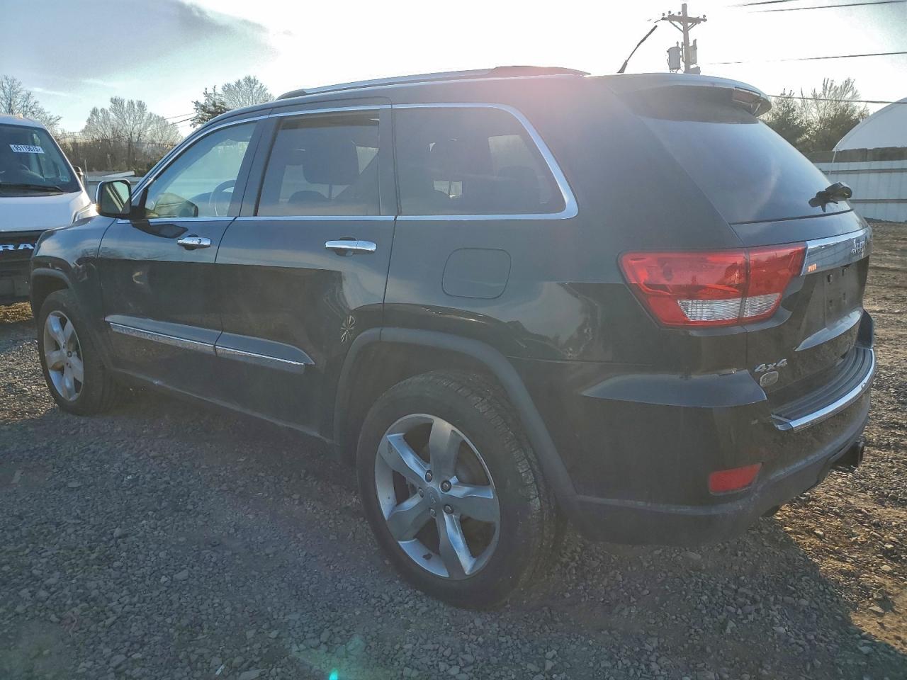 2011 Jeep Grand Cherokee Overland Black vin: 1J4RR6GT8BC683576