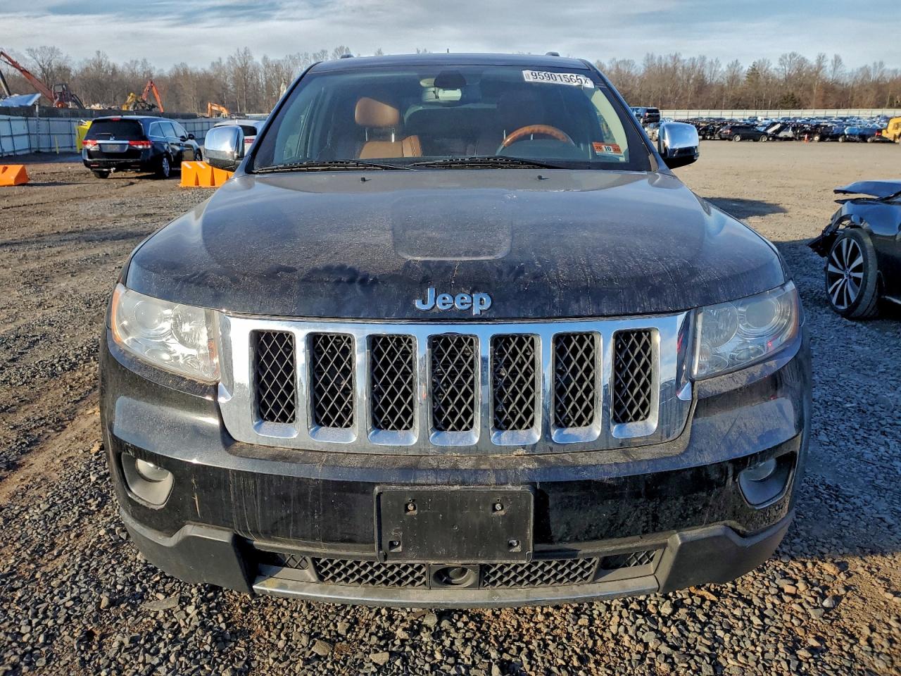2011 Jeep Grand Cherokee Overland Black vin: 1J4RR6GT8BC683576