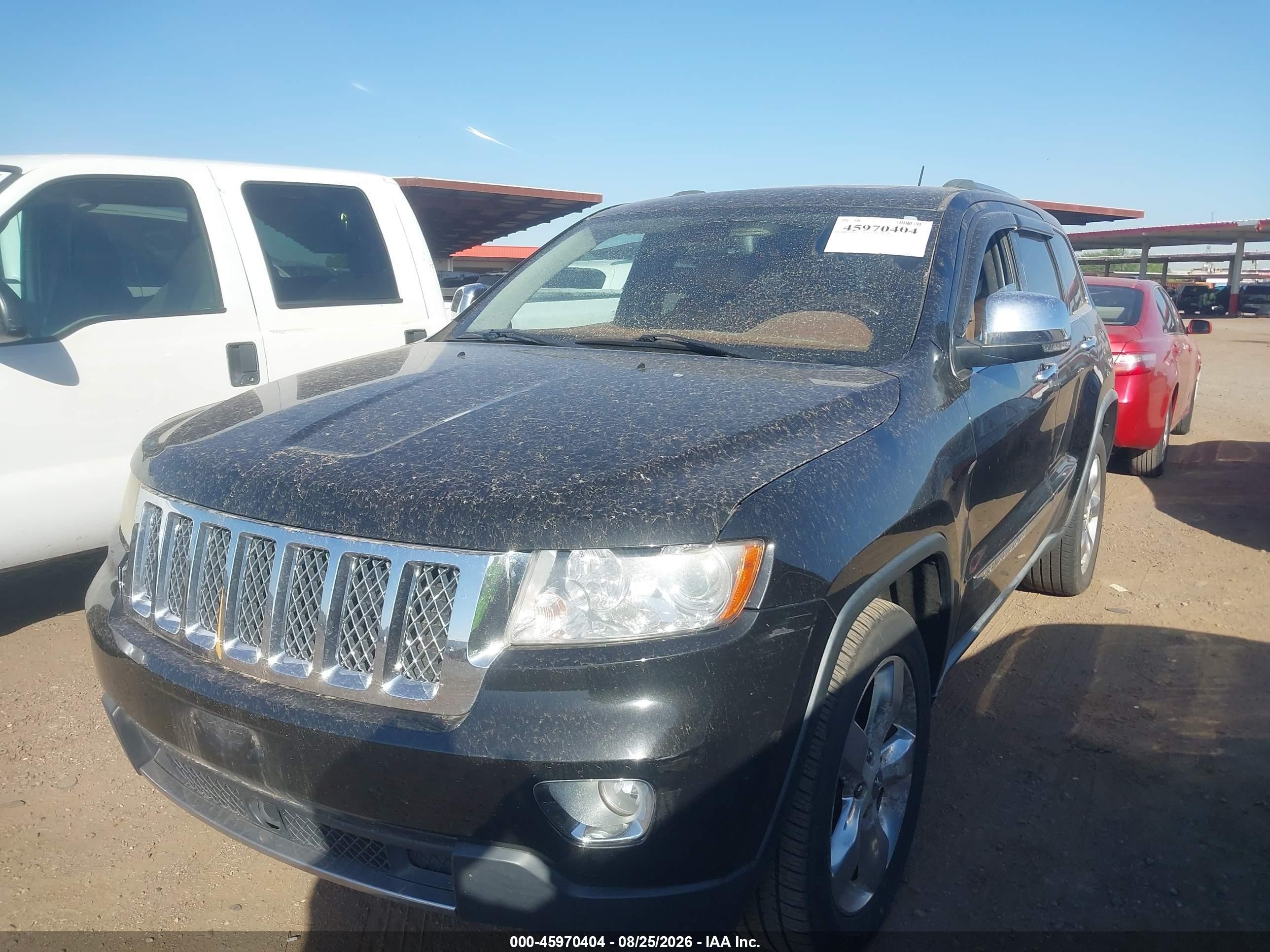 2011 Jeep Grand Cherokee Overland Black vin: 1J4RR6GT8BC701722