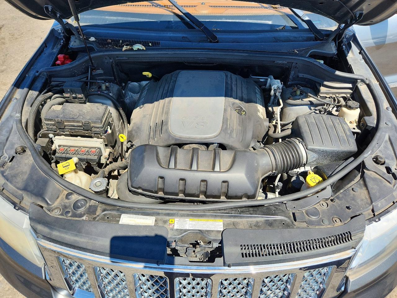 2011 Jeep Grand Cherokee Overland Gray vin: 1J4RR6GT8BC726474