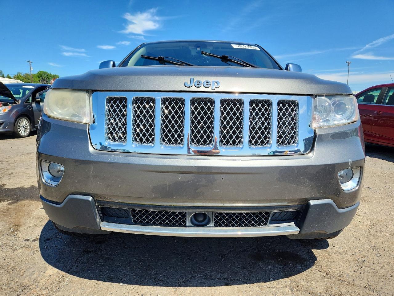 2011 Jeep Grand Cherokee Overland Gray vin: 1J4RR6GT8BC726474