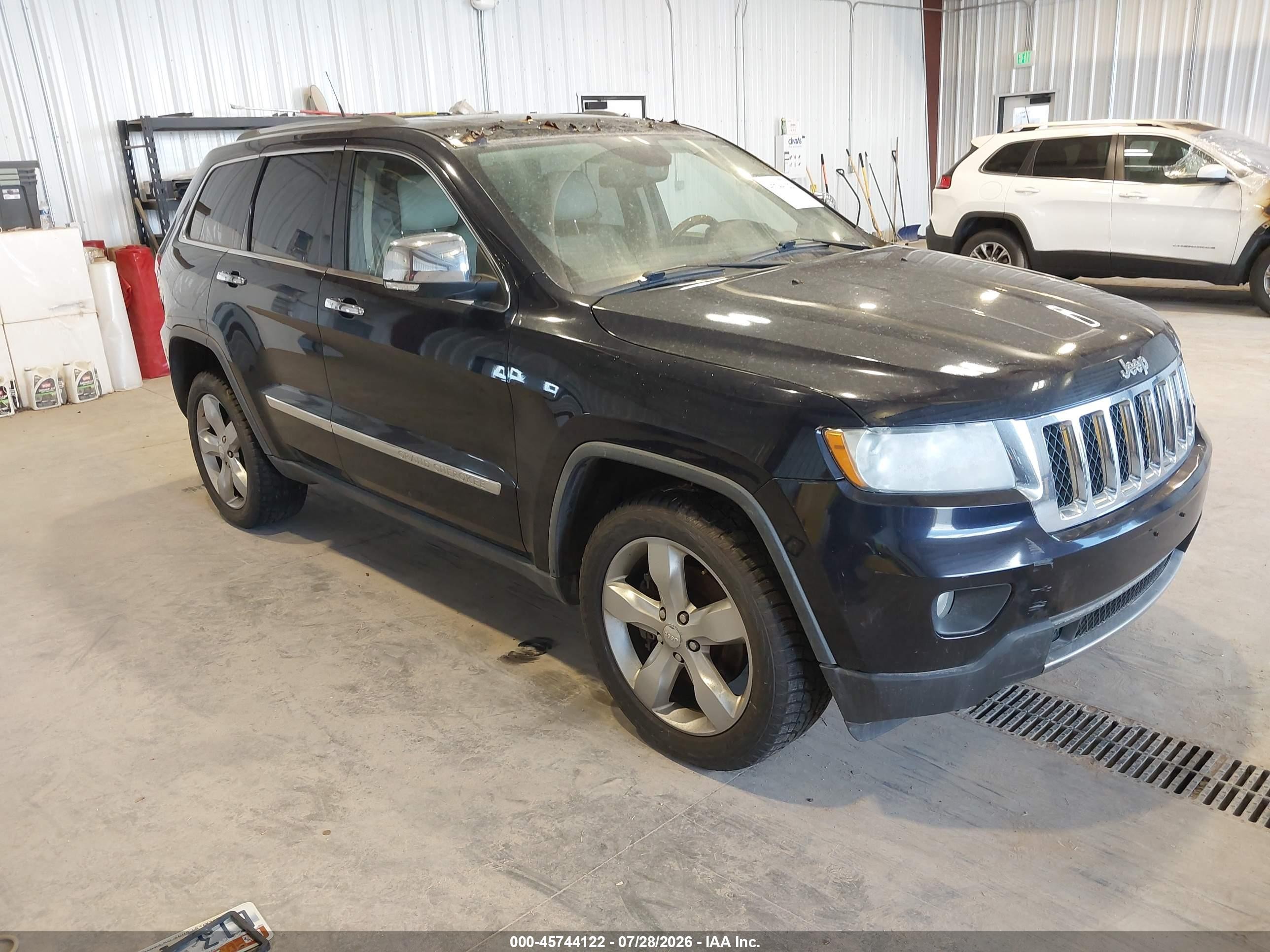 2011 Jeep Grand Cherokee Overland Navy vin: 1J4RR6GT8BT501388