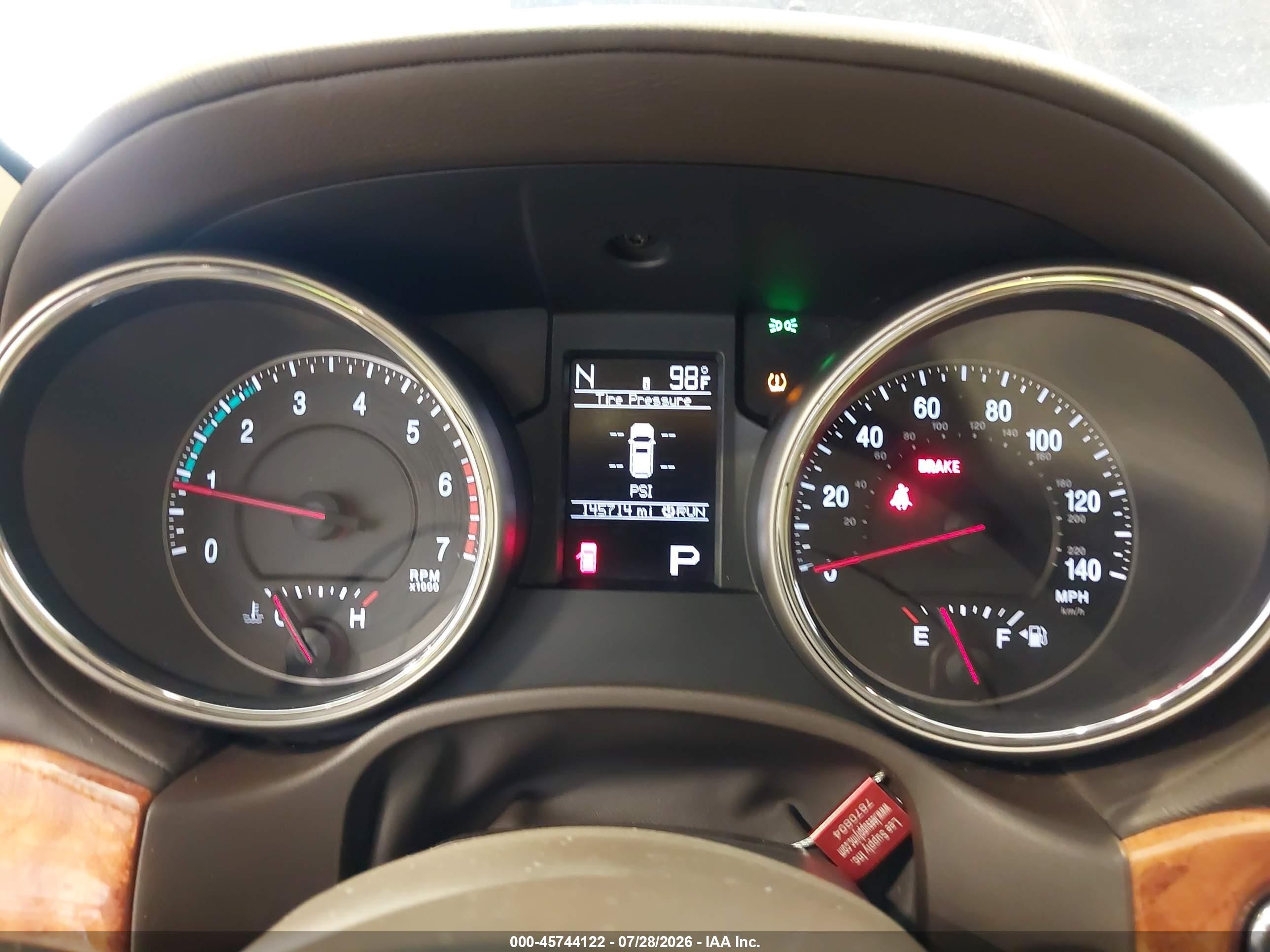 2011 Jeep Grand Cherokee Overland Navy vin: 1J4RR6GT8BT501388