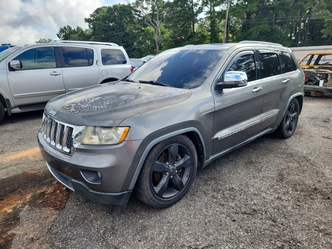 2011 Jeep Grand Cherokee Overland Gray vin: 1J4RR6GT9BC583924