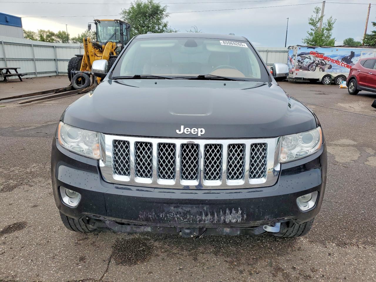 2011 Jeep Grand Cherokee Overland Black vin: 1J4RR6GTXBC646982