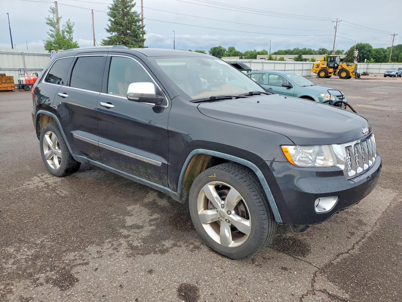 2011 Jeep Grand Cherokee Overland Black vin: 1J4RR6GTXBC646982