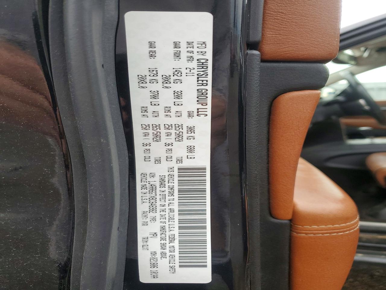 2011 Jeep Grand Cherokee Overland Black vin: 1J4RR6GTXBC646982