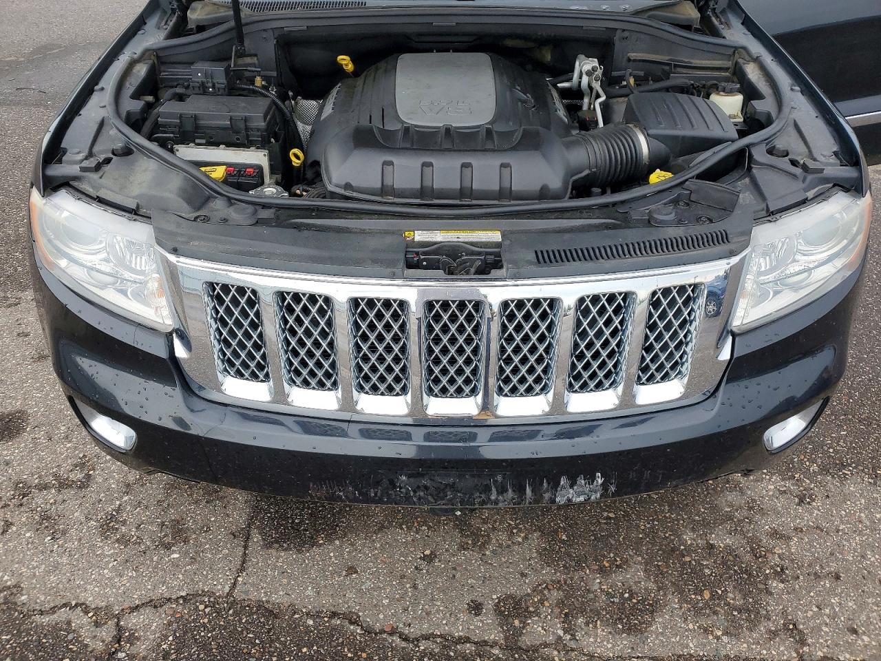 2011 Jeep Grand Cherokee Overland Black vin: 1J4RR6GTXBC646982