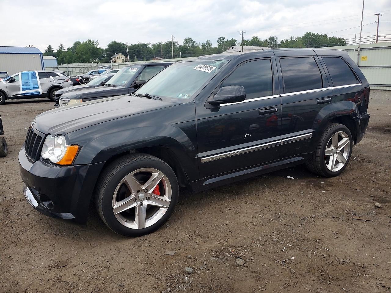 2010 Jeep Grand Cherokee Srt-8 Black vin: 1J4RR7GW6AC126986