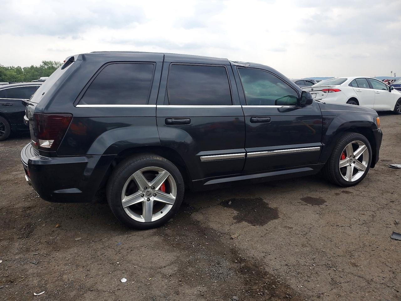 2010 Jeep Grand Cherokee Srt-8 Black vin: 1J4RR7GW6AC126986