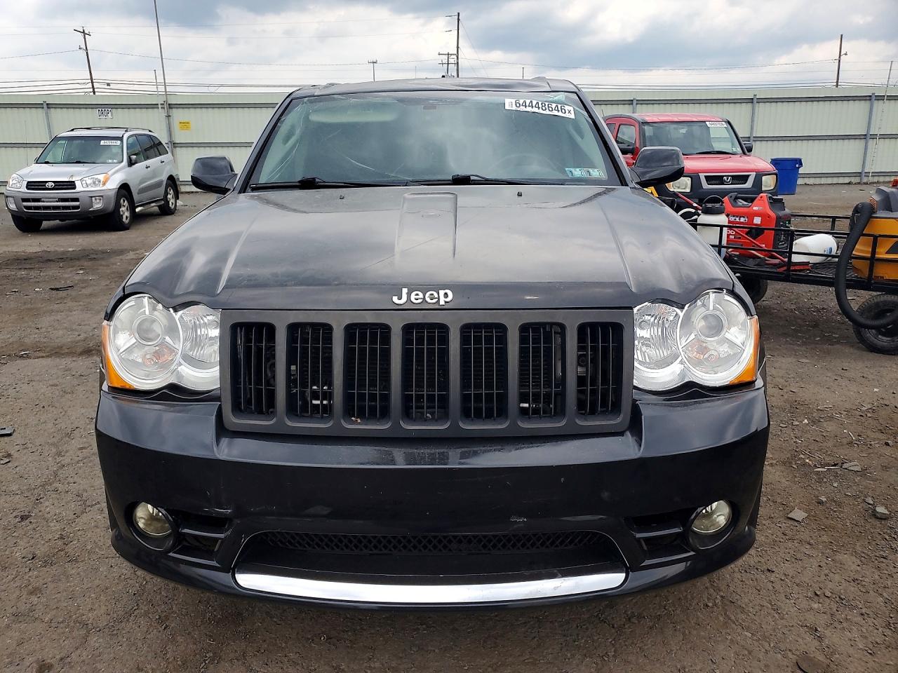 2010 Jeep Grand Cherokee Srt-8 Black vin: 1J4RR7GW6AC126986