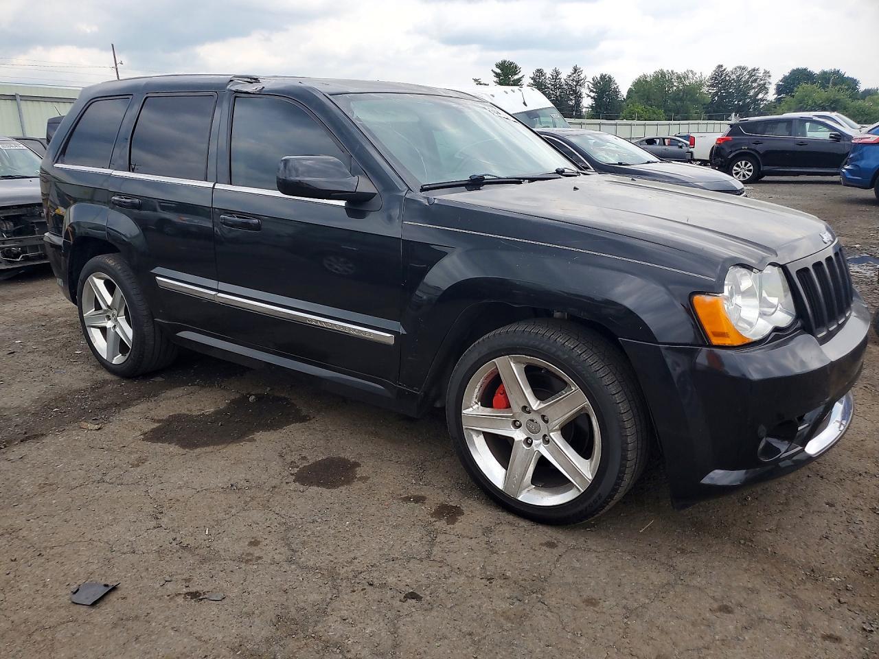 2010 Jeep Grand Cherokee Srt-8 Black vin: 1J4RR7GW6AC126986