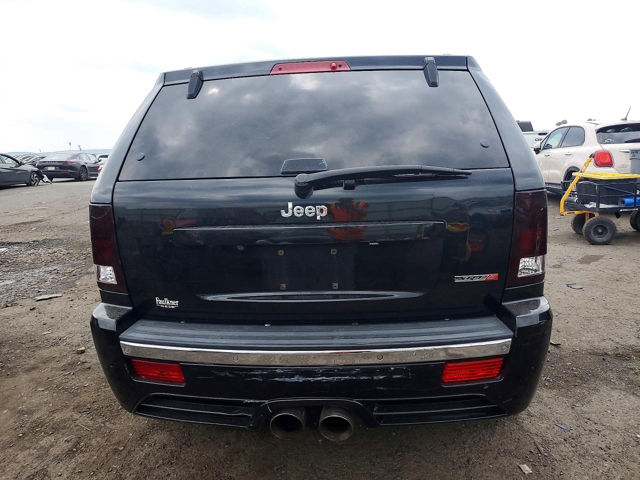 2010 Jeep Grand Cherokee Srt-8 Black vin: 1J4RR7GW6AC126986